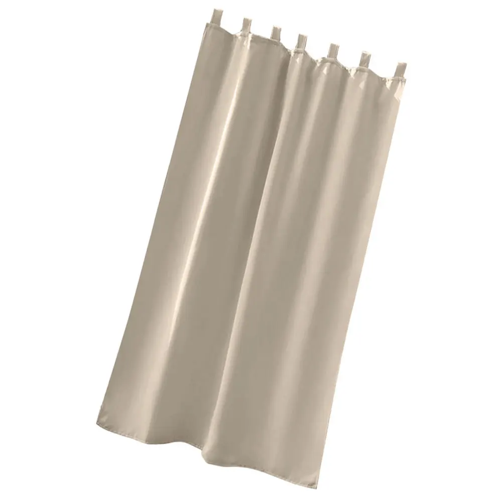 Polyester Curtains Semi Sheer Light Blocking for Living Room Bedroom Patio Soft Elegant Decorative Home Accessories