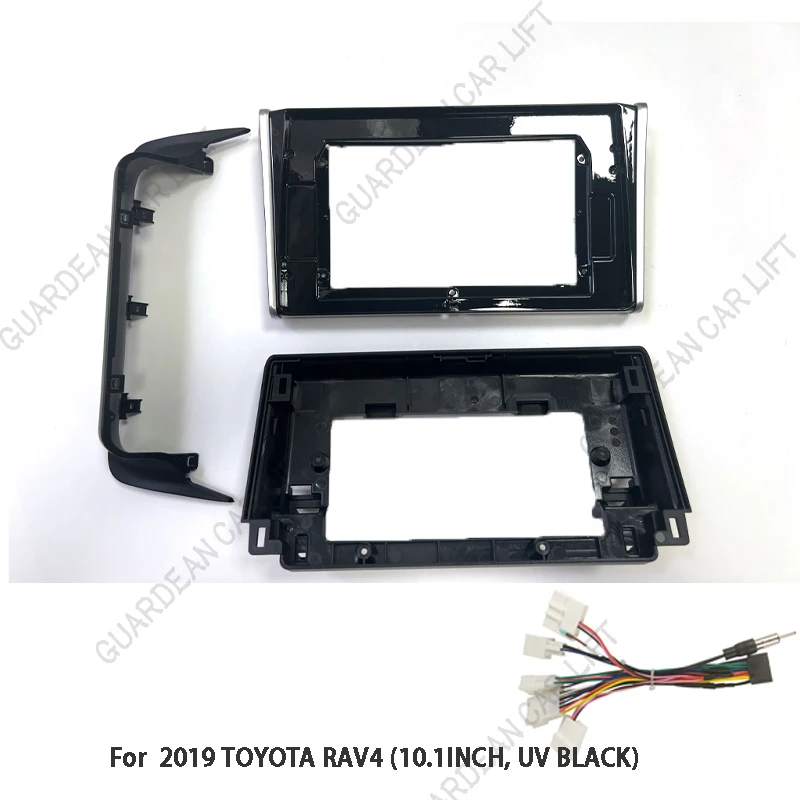 For 2019 TOYOTA RAV4 (10.1INCH) Car Radio Fascias Android GPS MP5 Stereo Player 2 Din Head Unit Panel Dash Frame Installation
