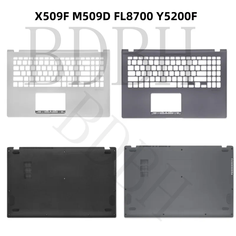 For Asus X509F M509D FL8700 Y5200F Laptop Top Case Palmrest Bottom Cover