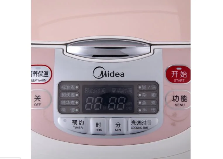 Midea household Electric Rice Cooker cooking FS506C big 5L topaz liner stereo heating24 hour timing appointment smart soup