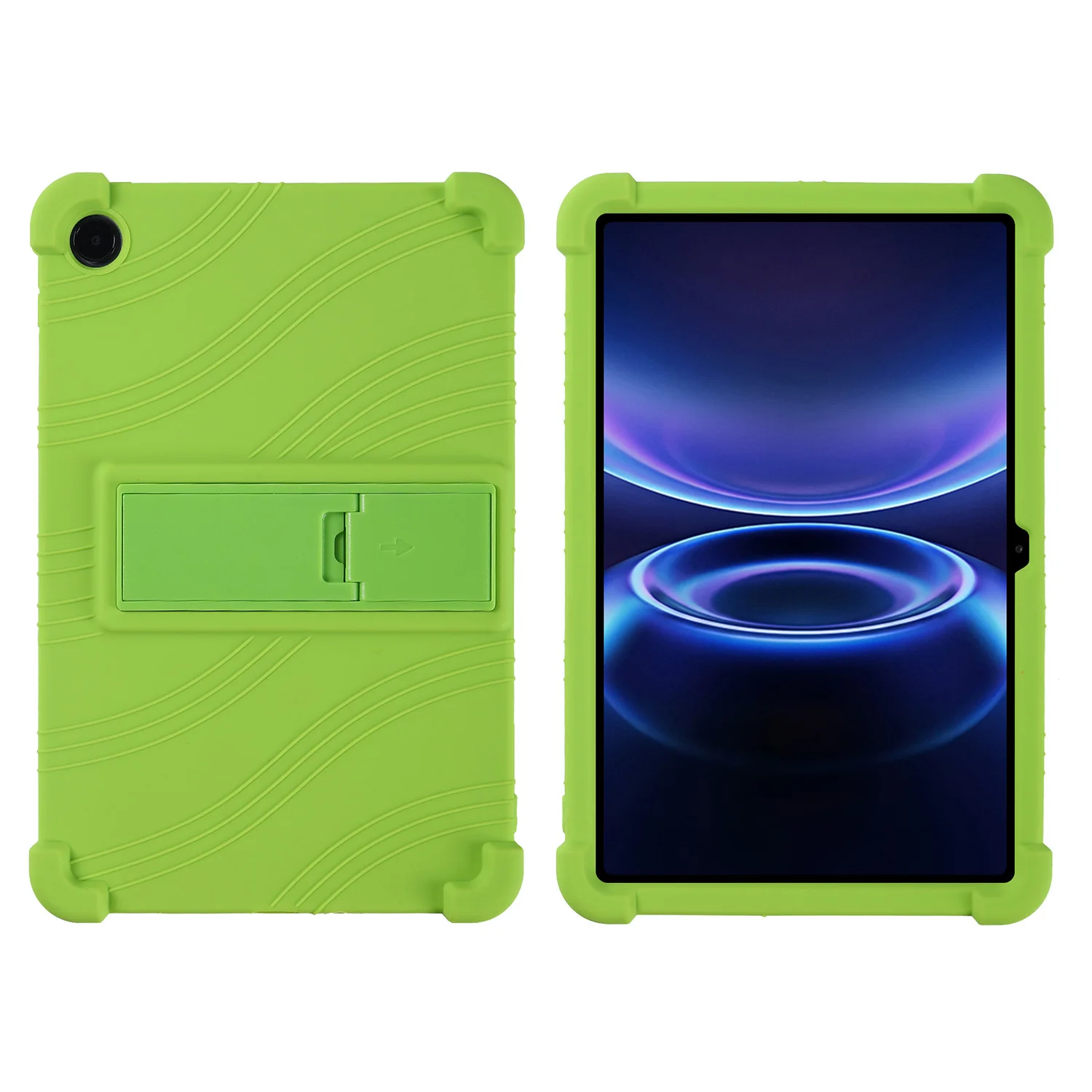 For POCO Pad C1 Tablet 9.7 inch Android 16 Case with 4 Shockproof  Airbags Cover Soft Silicon Stand Protective Shell