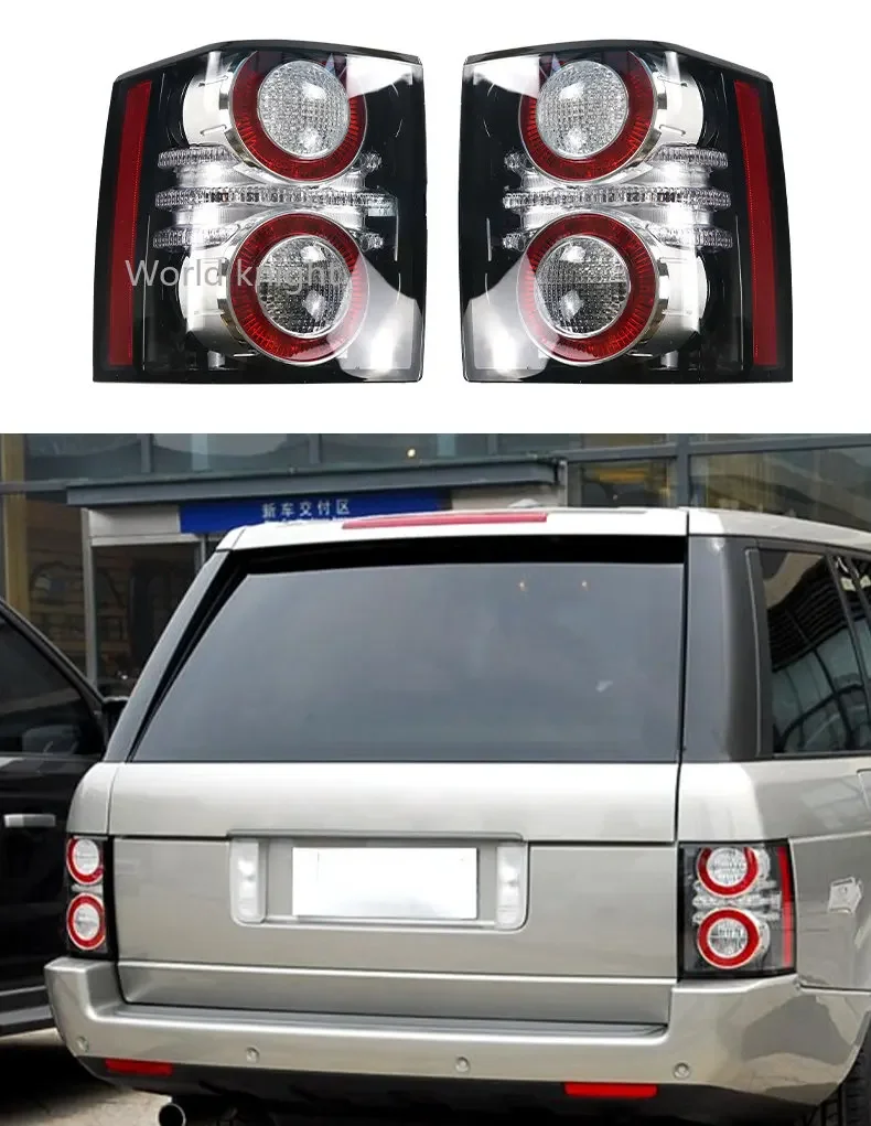 Tail Light For Land Rover Range Rover 2010 2011 2012 LED Rear Brake Reverse Signal Fog Lamp With Bulb Car Styling Replacement