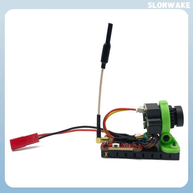 SLONWAKE actualizado 5,8 GHz 48CH 600mW cámara transmisora FPV ajustable CMOS 1000TVL sistema FPV para RC Quadcopter Dron de carreras con visión en primera persona