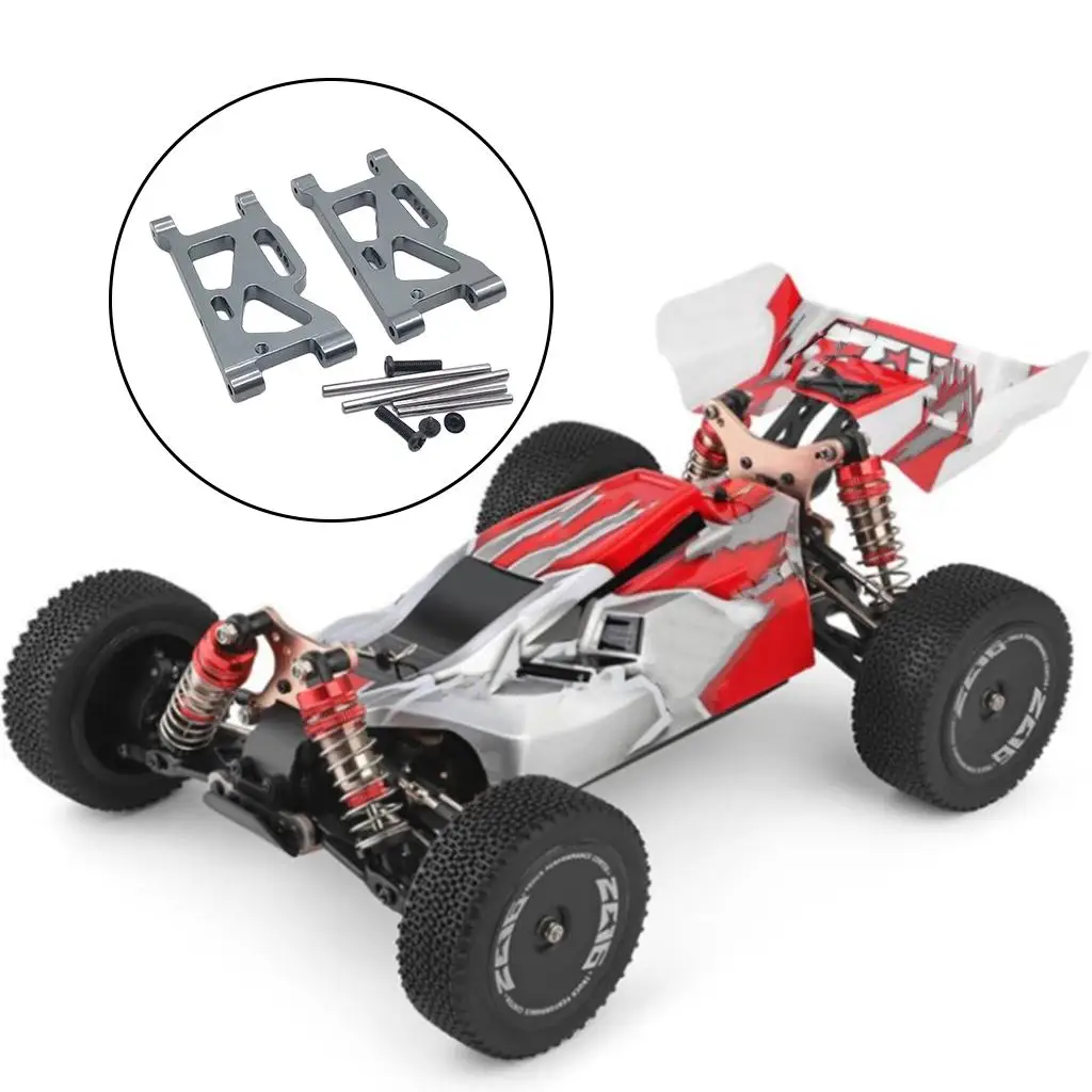 Kit de Suspension de remplacement de précision de bras oscillant avant de voiture RC en alliage métallique pour modèles de course à l'échelle Wltoys 1/12 1/14