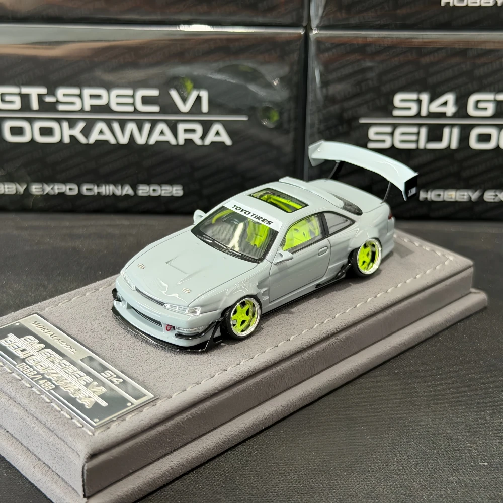 

Mortal 1:64 S14 GT-SPEC V1 SEIJI OOKAWARA Diecast Model Car