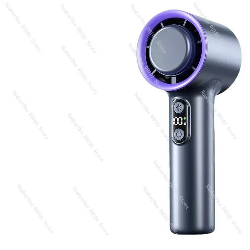 Handheld Fan Refrigeration Small Air Conditioning Semiconductor Cold Air Ice Compress High Speed Portable Mini Electric Fan