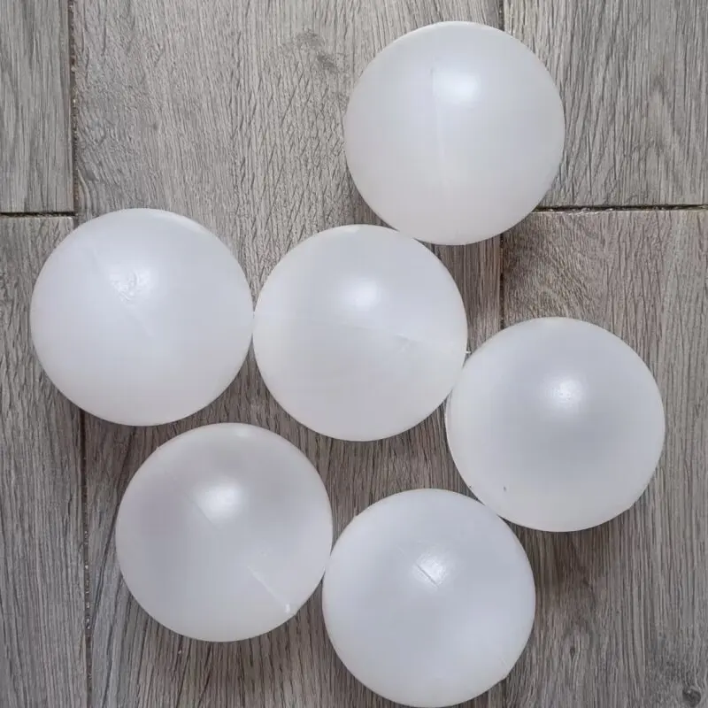 PP Hollow Plastic Ball Polypropylene Plastic Balls 10/12/15/15.75/19.05/20/22/25mm~50mm Floating Semi Transparent Rolling Ball