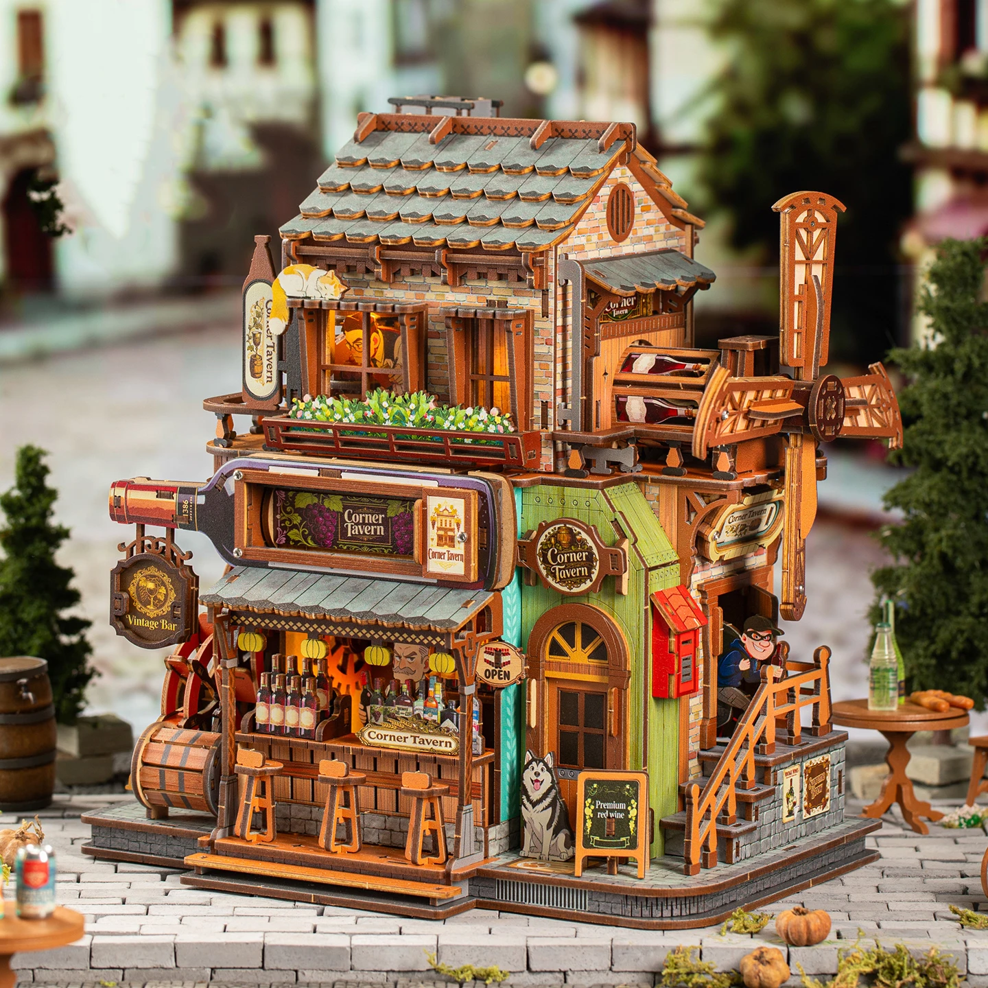 DIY Wooden Miniature Model Kit - Woodworking Kits For Kids ulasan dan harga
