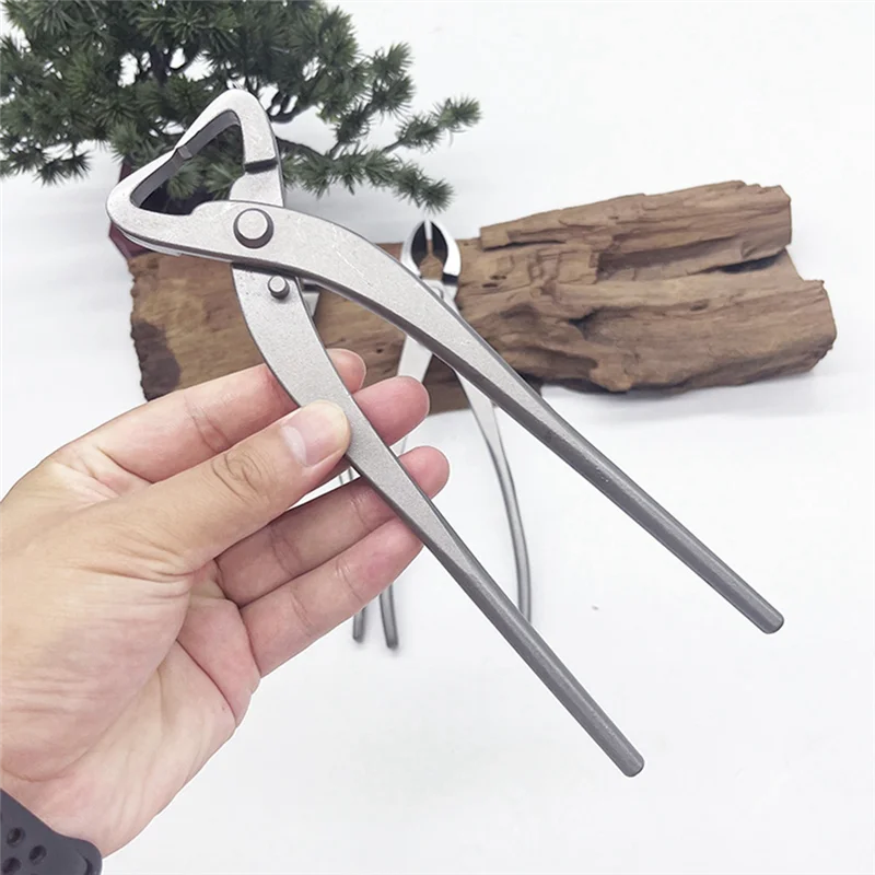 ABRE-1 Set Strumenti per modellare bonsai Forbici a bocca tonda + Forbici smussate + Cesoie per rami Forbici per nodi a sfera da giardinaggio