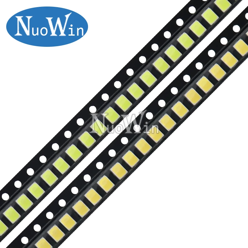 100 pz/lotto 0.2W 2835 SMD LED lampada Bead 20-25lm diodo Chip bianco/bianco caldo per tutti i tipi di luce a LED