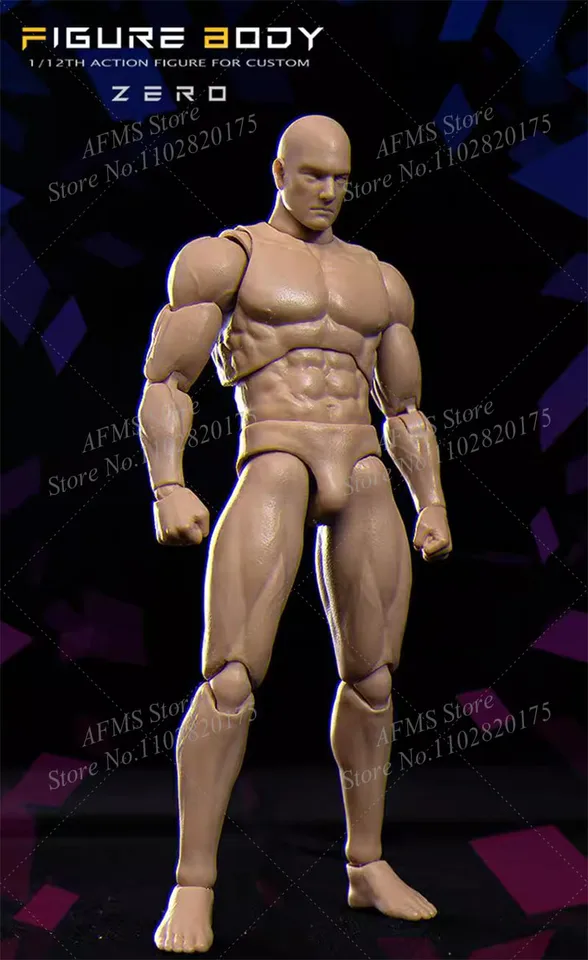 Vtoys-収集可能なBmsアクションフィギュア,ボディゼロ,超柔軟な