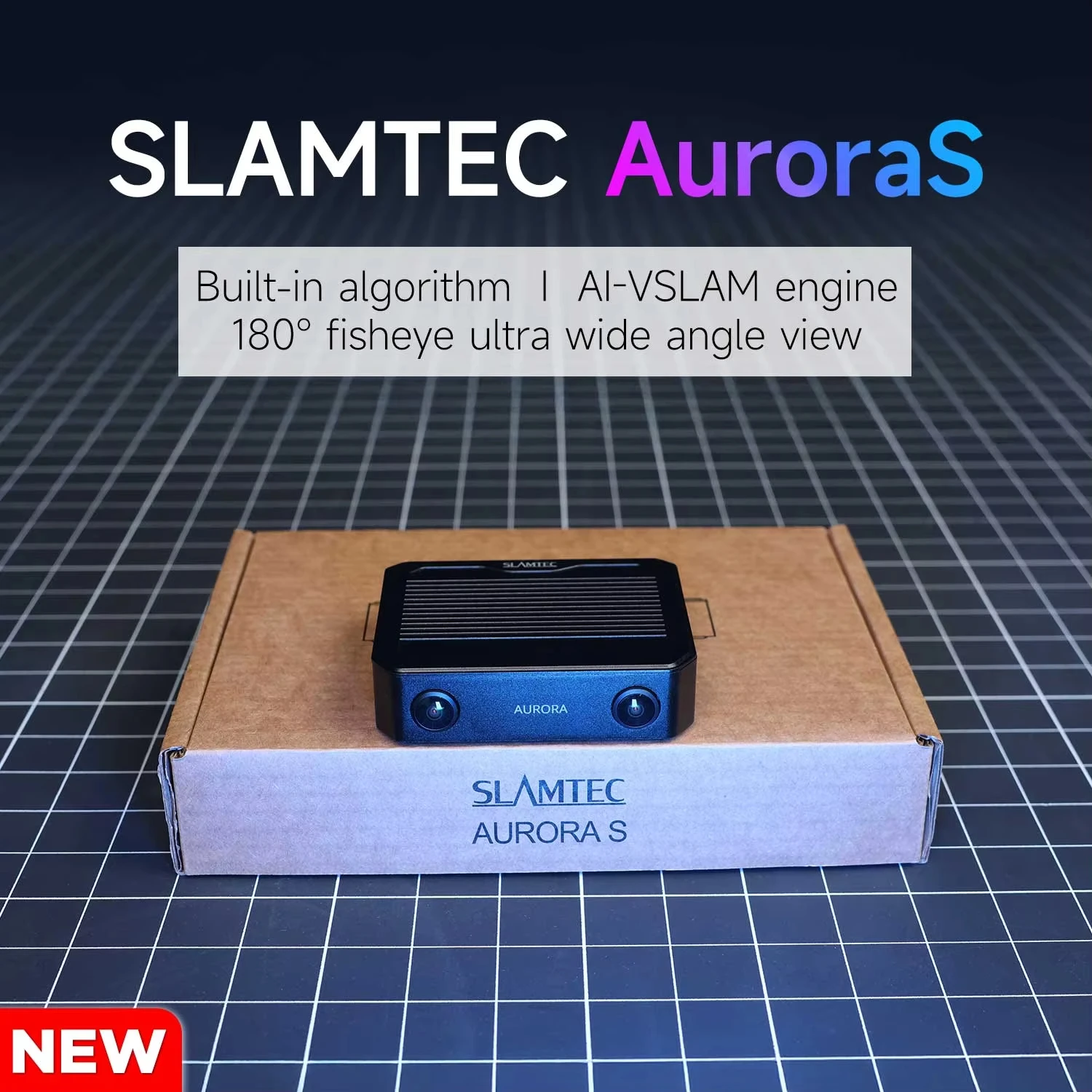 with VSLAM & 120° Binocular Vision RPLIDAR Aurora S SLAMTEC Binocular Deep Camera Self-developed AI Spatial Perception System