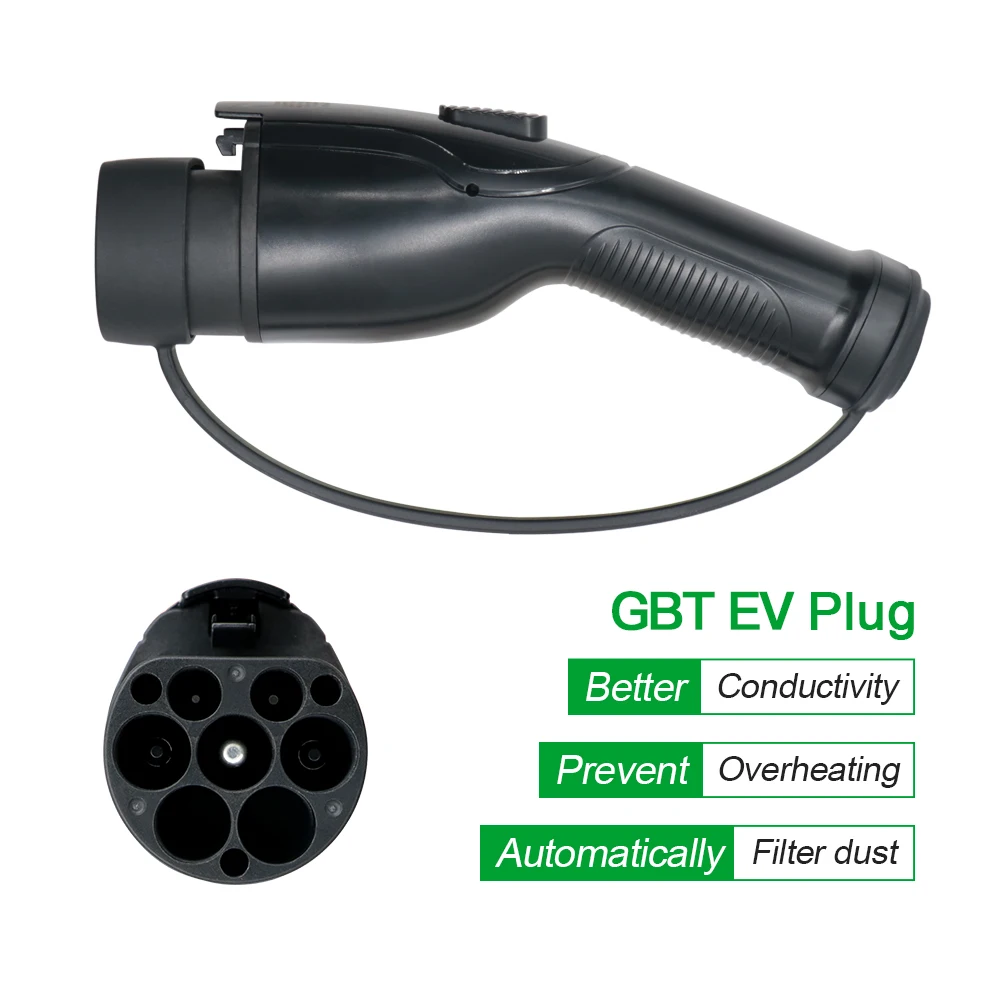 Isigma GBT 16A 3.6KW Electric Car charging Plug EVSE Charging 32A 7KW AC EV Charger Plug 11KW EVSE Charger Connector