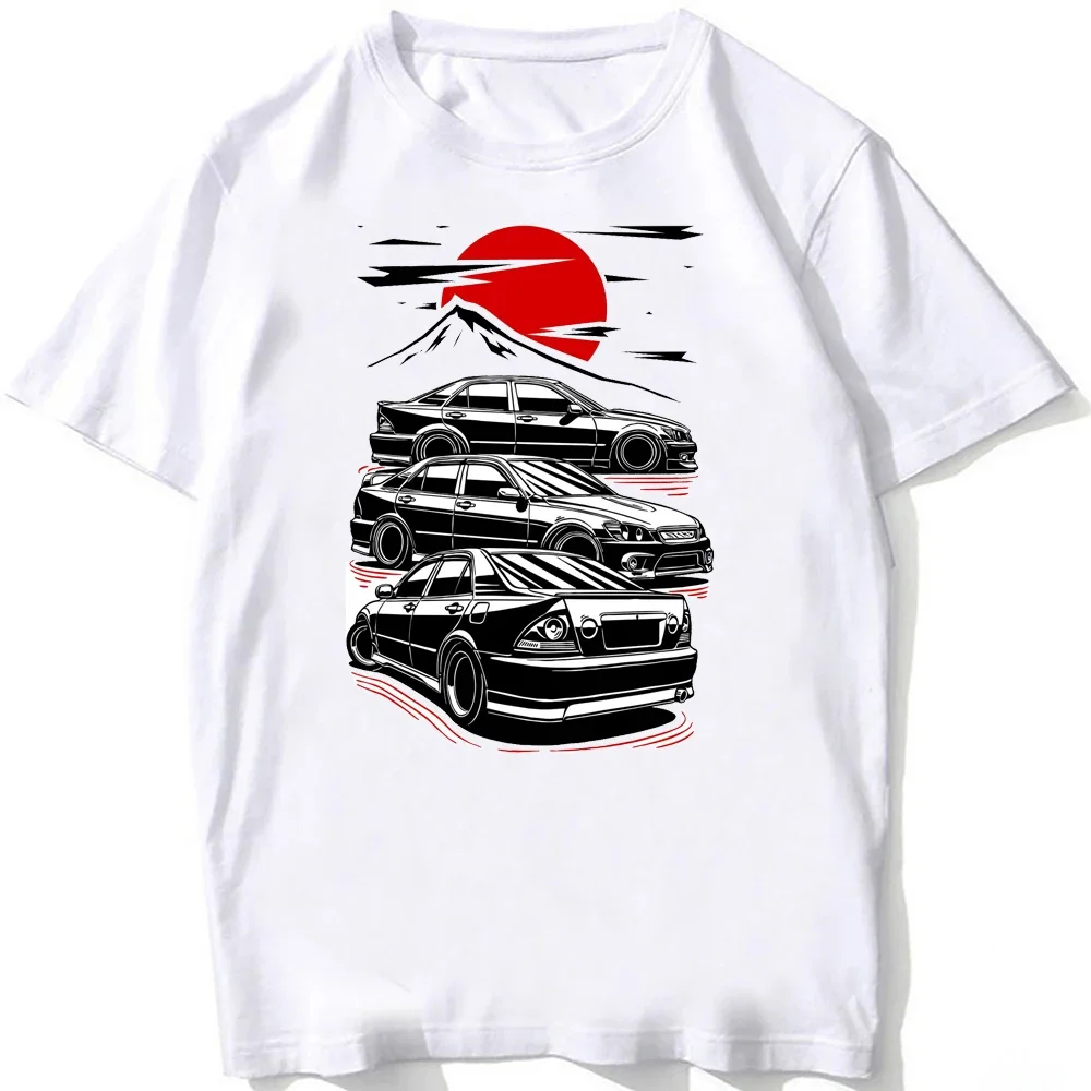 

Altezza IS200 IS300 JDM Fans T-Shirt Unisex New Summer Men Short Sleeve Japan Car Sport T Shirt Hip Hop Casual Boy White Tees