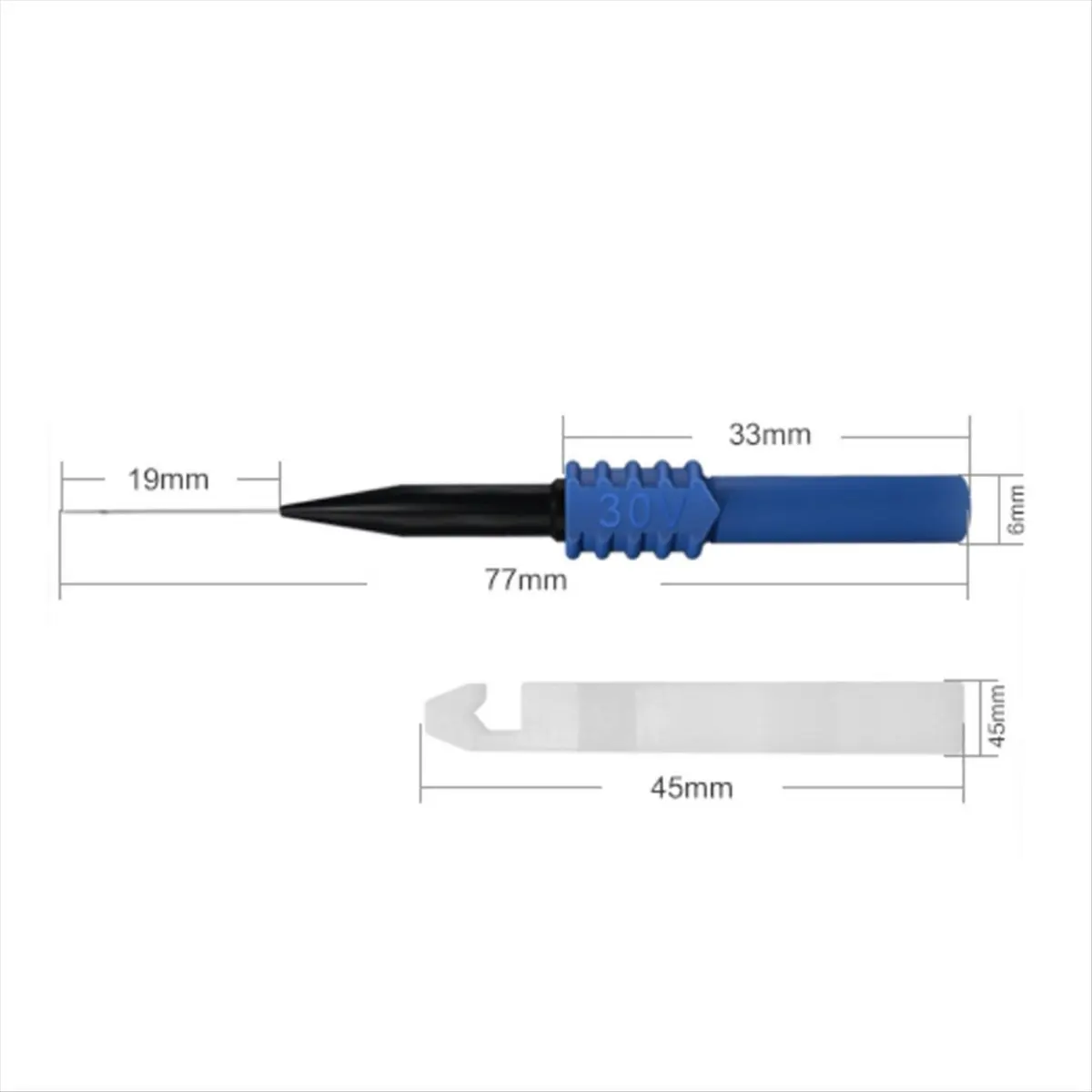 

AT16 41 шт., комплект тестовых проводов для мультиметра, 4 мм, штекер типа «банан» к зажиму «крокодил», тестовый провод с щупами для прокалывания проводов, зажим «крокодил»