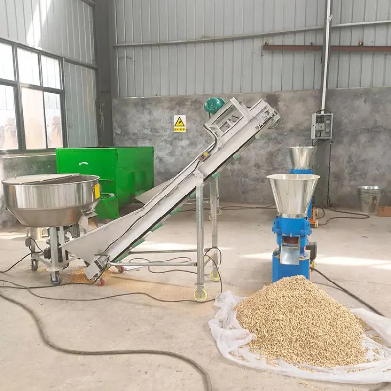 Making Pelletizer Granulation Feeds Pellet Maker Poultry Feed Manufacturing Peletizadora De Alimento Animal