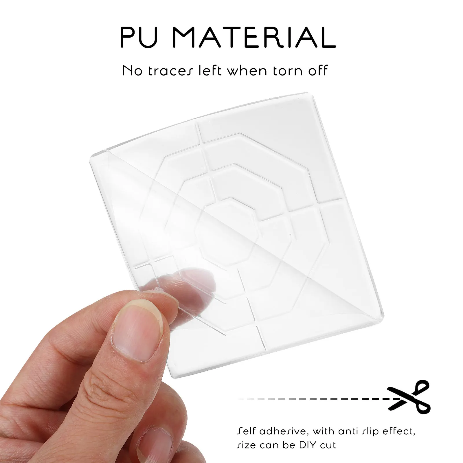 4pcs Clear Furniture Floor Protectors – Non-Slip Chair & Table Leg Pads, Scratch-Resistant Shock Absorption