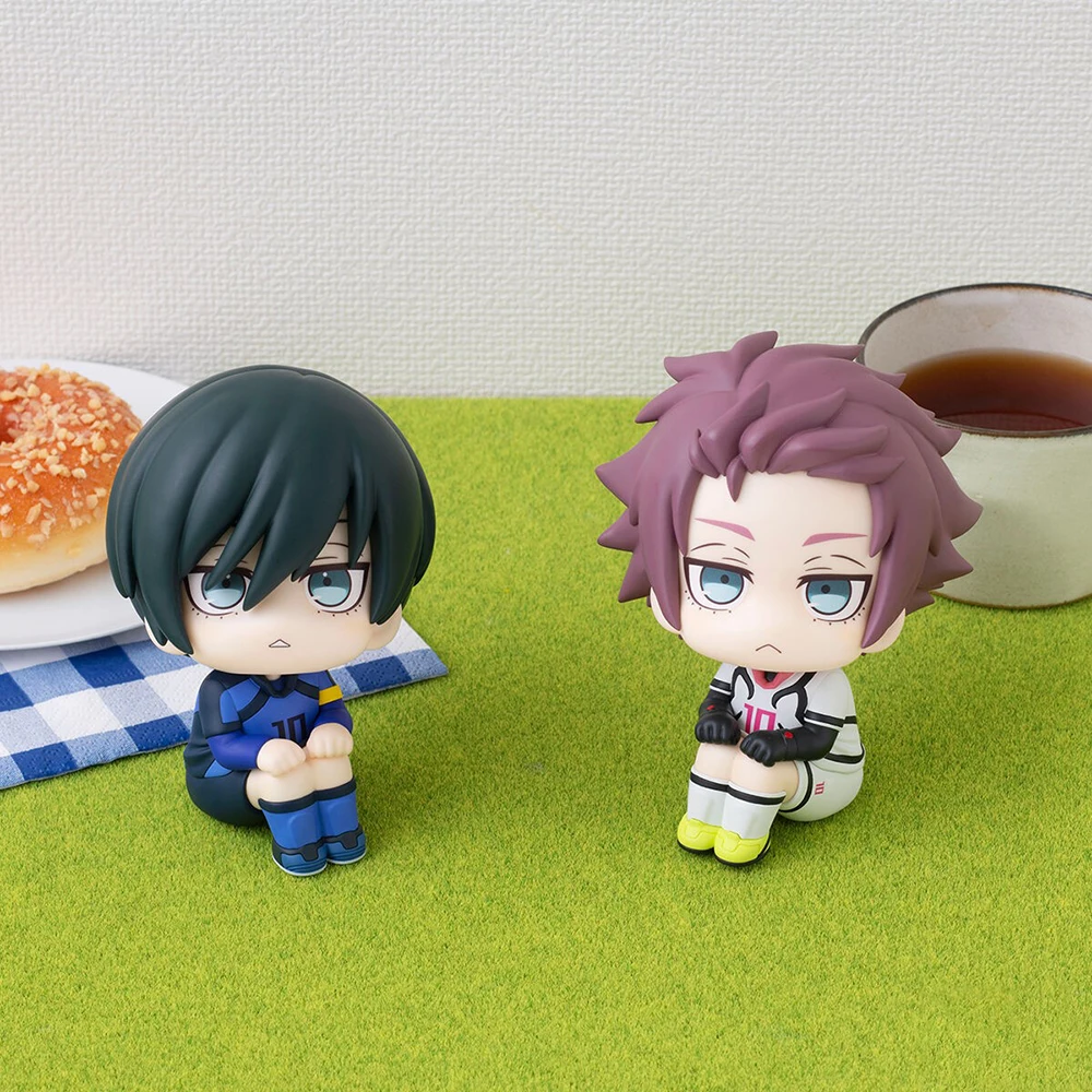 100% الأصلي MegaHouse Look Up Blue Lock Isagi Yoichi Nagi Seishiro Itoshi Rin Itoshi Sae Nihondaihyou-sen Ver. ألعاب النموذج #4