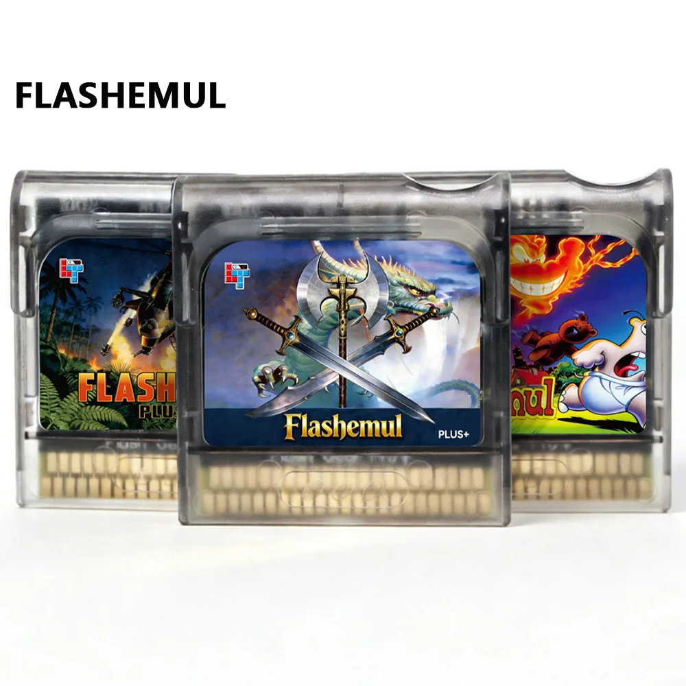 

Карта-эмулятор FLASHEMUL GG Flash GG Pro для Game Gear GG Plus, совместимая с консолью SMS SG-1000, аксессуар