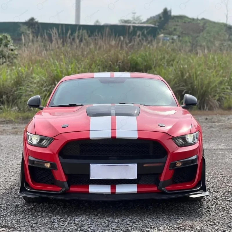 GT500 Shelby‑Inspired Exterior Restyling Upgrade Kit, Complete With Front & Rear Fascia, Bonnet and Side Skirt Components, Coupe