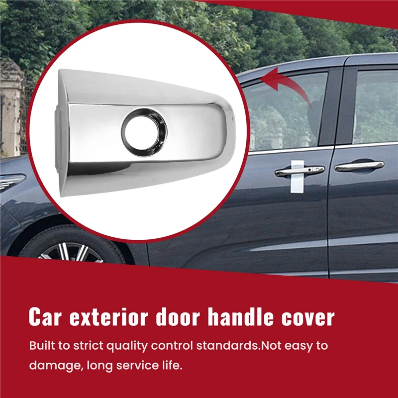 

AASS-Car Exterior Door Handle Cover Car Door Key Hole Cover 72189-T6A-003 72189T6A003 For Honda Odyssey 2015-2024