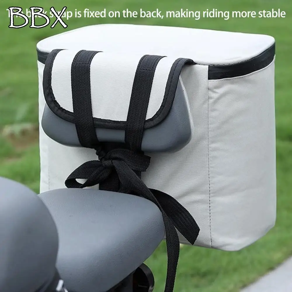 

Large Capacity Electric Vehicle Hanging Bag Waterproof Zipper Motorcycle Storage Bag Durable Practical