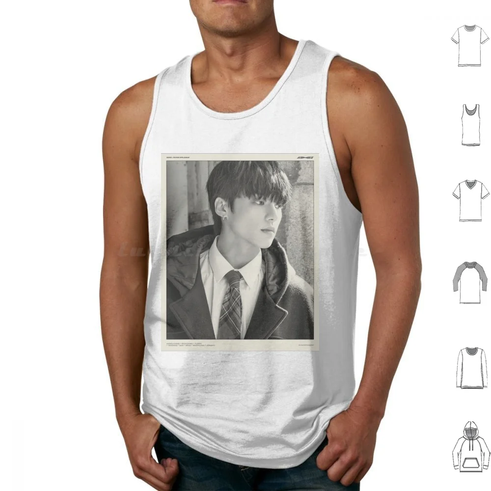 Ateez Wooyoung 'turbulence' Tank Tops Print Cotton Fever _ Epilogue ? ? ? ? Turbulence Ateez ? ? ? ? ? ? Wooyoung Ateez