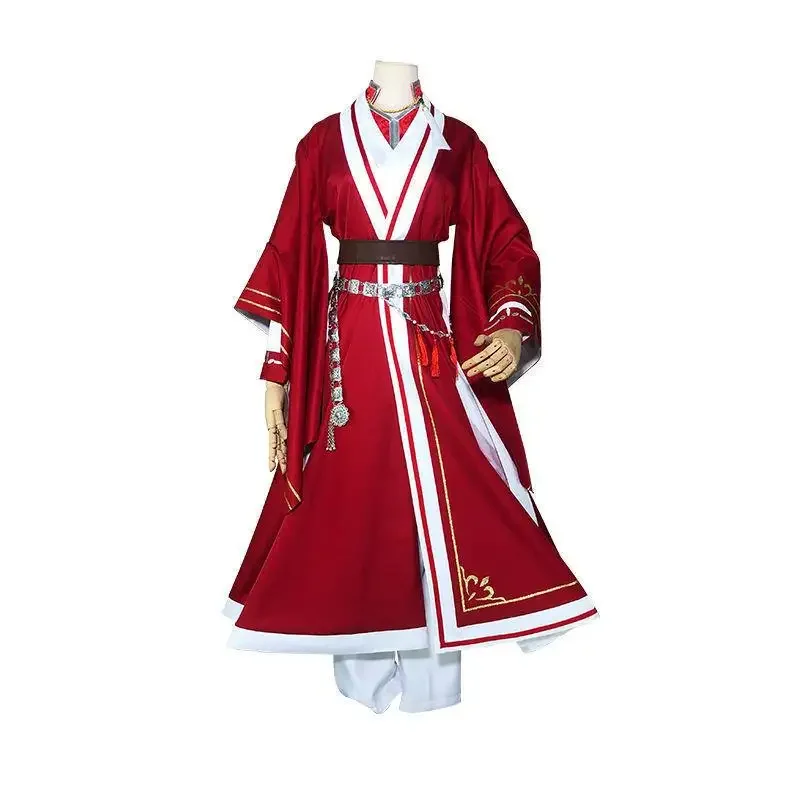 Chinese TV Series Heaven Officials Blessing TGCF Tian Guan Ci Fu Hua Cheng Cosplay Costume Hua Cheng Cos Dress Hanfu Full Set