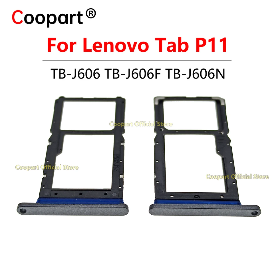 Coopart For Lenovo Tab P11 TB-J606 TB-J606F TB-J606N SIM Card Tray
