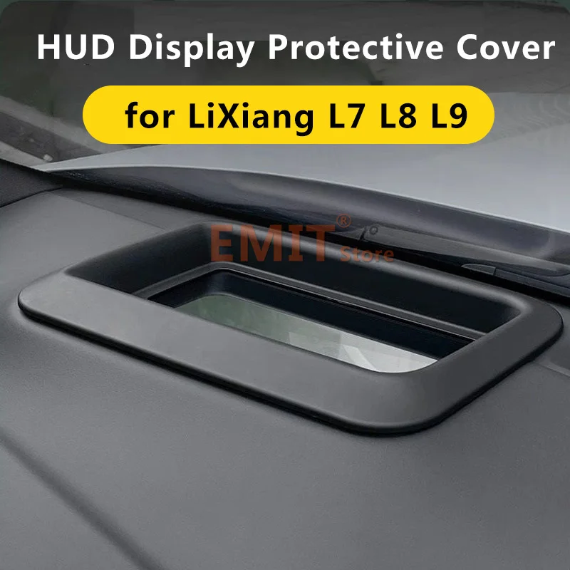 HUD Display Protective Cover for LiXiang L7 L8 L9 Head Up Display Reflective Projection Screen Dustproof Interior Decoration