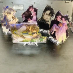 The Husky and His White Cat Shizun Anime Manga Characters Acrylic Stand Model Board Desk Interior Decoration Prop Fans Gifts