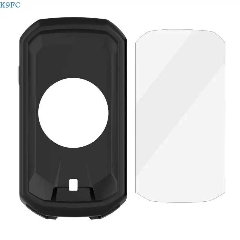 K9FC Silicone Protective Case With Screen Protector Suitable For 1050 Code Watch Navigation Cycling Computer Shockproof Cover