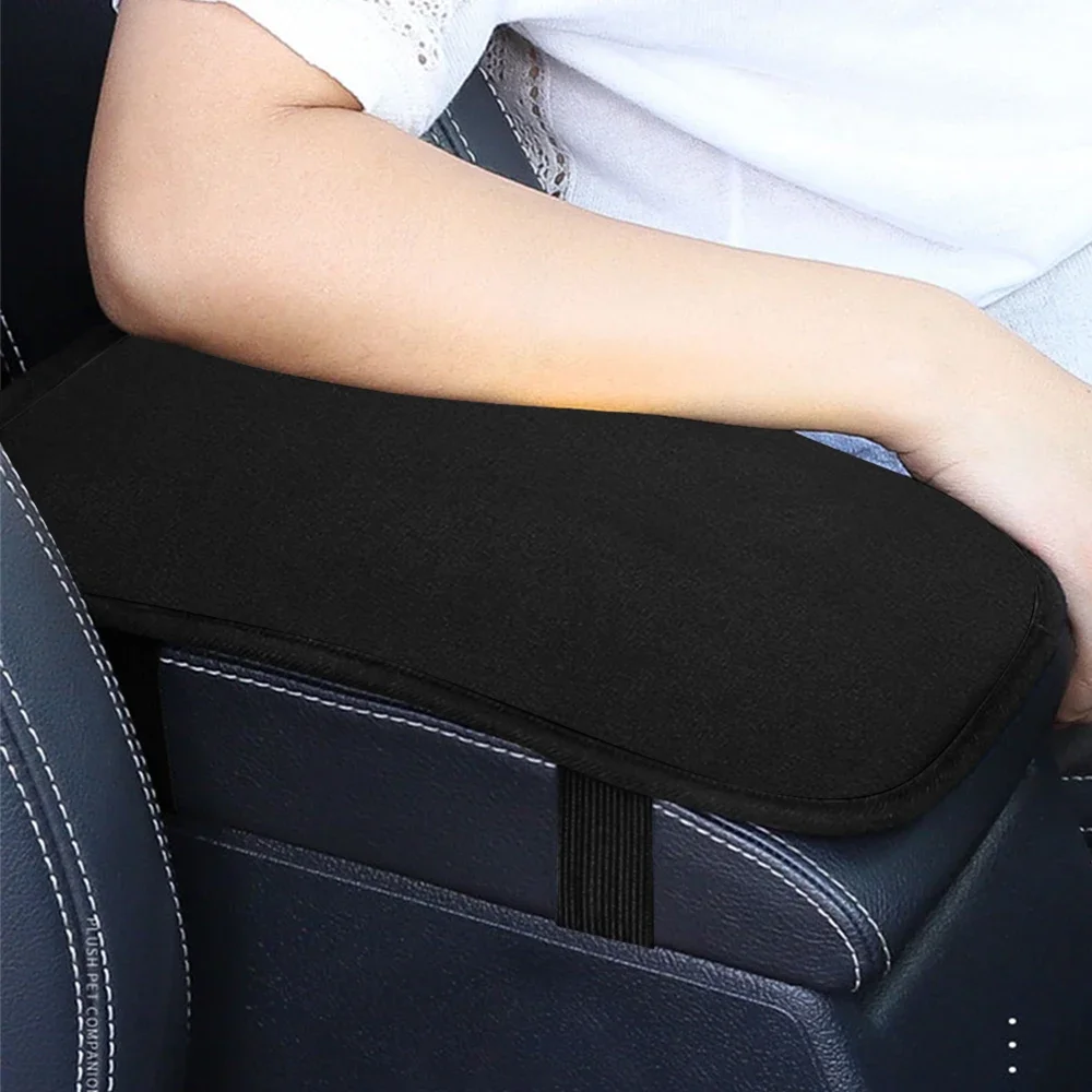 Car Armrest Mat Pad Cover Auto Center Console Arm Rest Seat Central Box Cushion Vehicle Hand Supports Protective Accessories