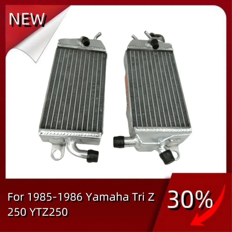 

For 1985-1986 Yamaha Tri Z 250 YTZ250 Aluminum Radiator Cooler Cooling Coolant 1985 1986