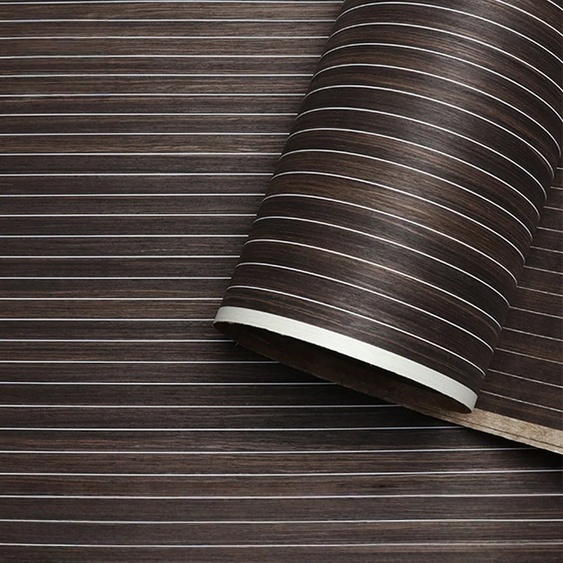 Pattern Langya Engineered Wood Veneer, 0.25mm, 250x58cm, For Wardrobe Door & Furniture Refinishing(Backing Non-woven Fabric)
