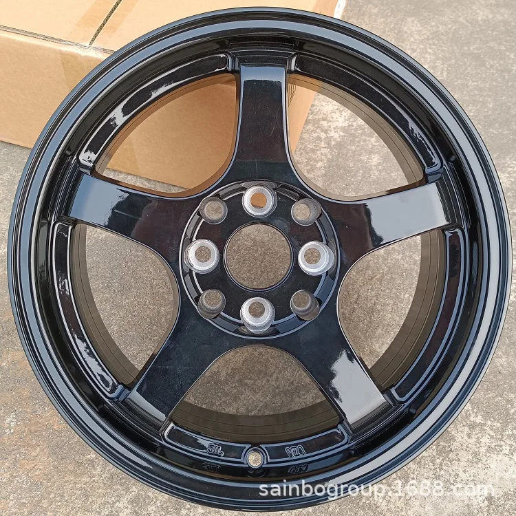 

Suitable for [spinning] F66DX012 15-inch 18-inch, bright black, Shengbo car modified aluminum alloy wheel rim
