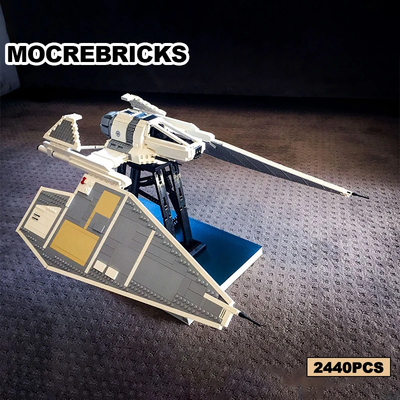 

Space Wars Classic Movie Building Block MOC-143100 Starfighter Model Collector Kit Technology Bricks Toys Gifts