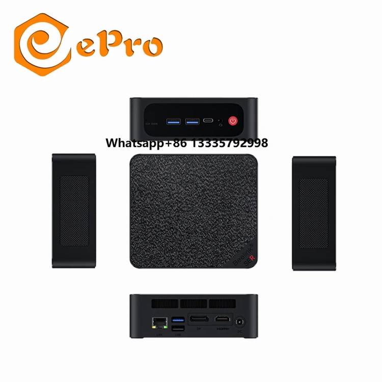 

Beelink SER6 AMD 6600H 16G 500G Mini PC Wifi6 BT DDR5 amd High End for Work Gaming Digital Signage Super Market School Office