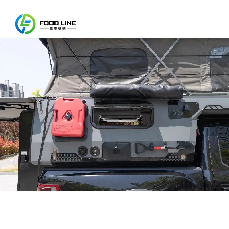 Customized Pop Up Camper For Pickup Truck With Annex Room And Storage Box Overland Gear Bulk Purchase