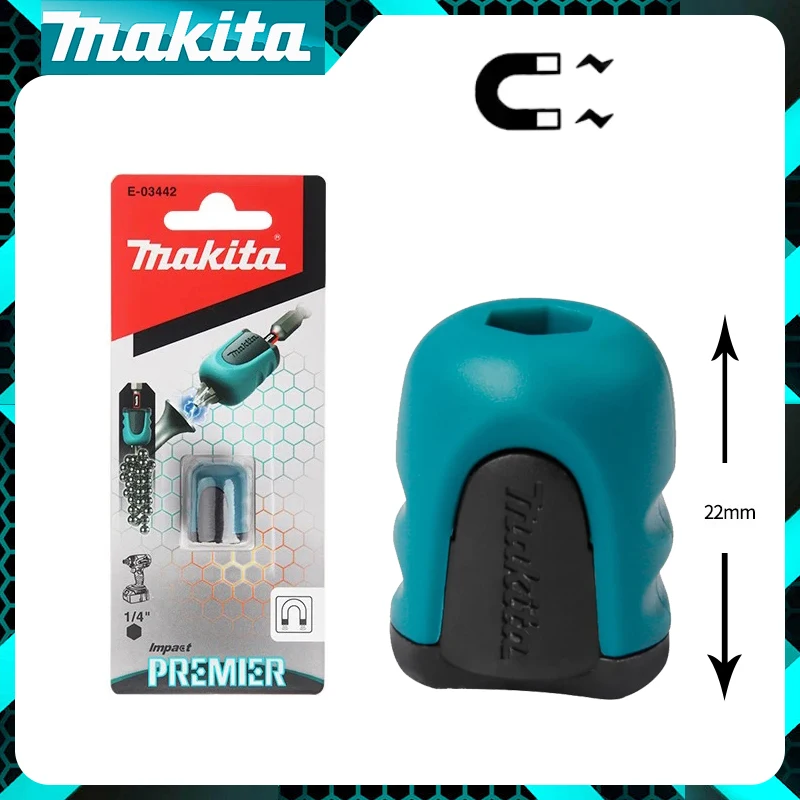Makita E-03442 자기 링 임팩트 스크루드라이버 자기 슬리브 육각 핸들 드릴 비트 홀더 전동 공구 액세서리Makita