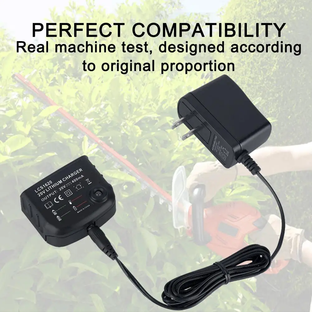شاحن بطارية جديد لبلاك اند ديكر 20 فولت بطارية ليثيوم 20 فولت شاحن بطارية ليثيوم LCS1620 محول بطارية أداة الطاقة #2