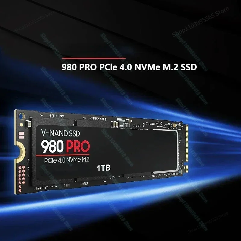 100% новый 980PRO 8 ТБ 4 ТБ 2 ТБ 1 ТБ SSD NVMe PCIe Gen 4,0 x 4 M.2 2280 Внутренний твердотельный жесткий диск для ноутбука PS4 Настольный ПК