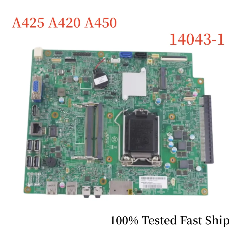 

14043-1 For Acer A425 A420 A450 AIO Motherboard LGA1155 DDR3 Support 4th CPU Mainboard 100% Tested Fast Ship