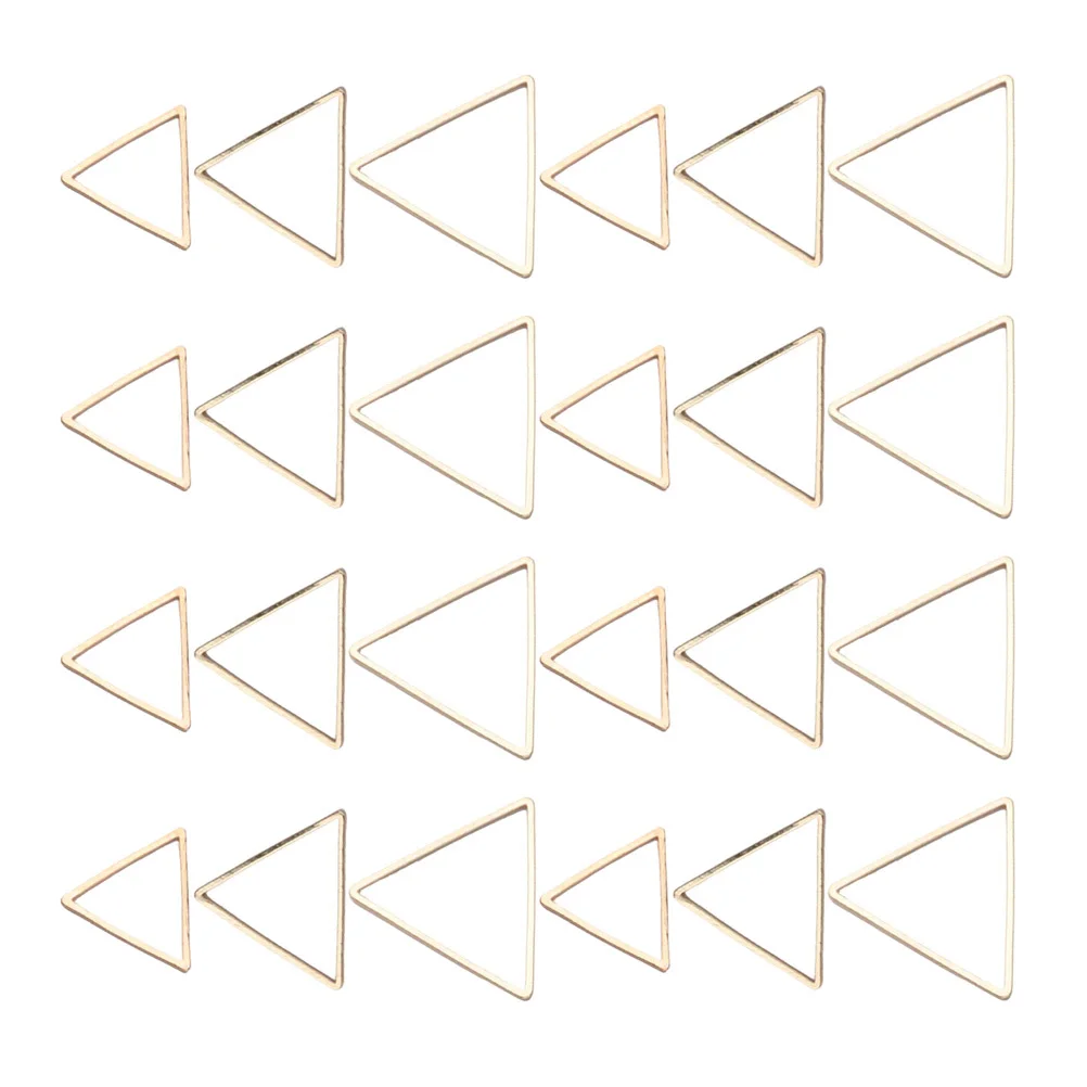 60 Stück geometrische Anhänger Charms modische Legierung Ohrringe DIY Schmuck Zubehör Halskette Armband Dekor DIY Anhänger Charm