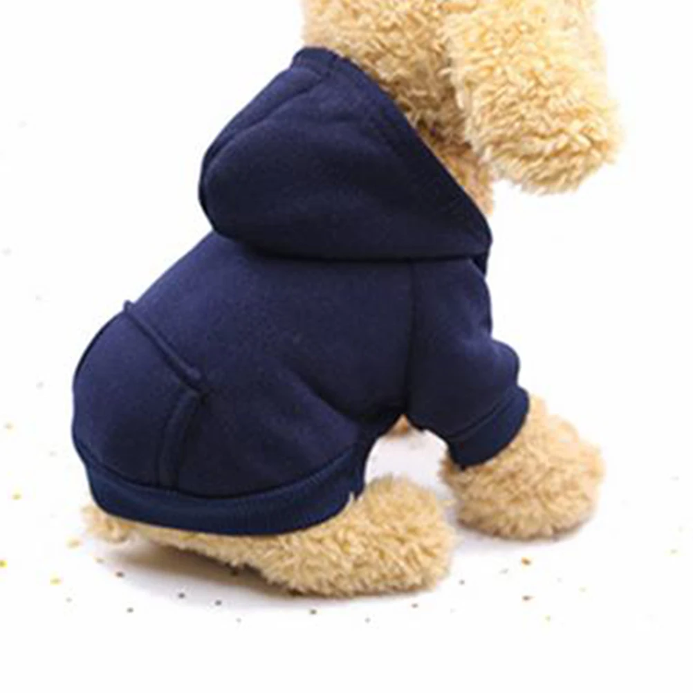 

Adorable Pet Dog Clothes Warm Winter Costume Jacket Pocket Puppy Coat Dog Autumn Winter Clothes Fashion Design Long Wear