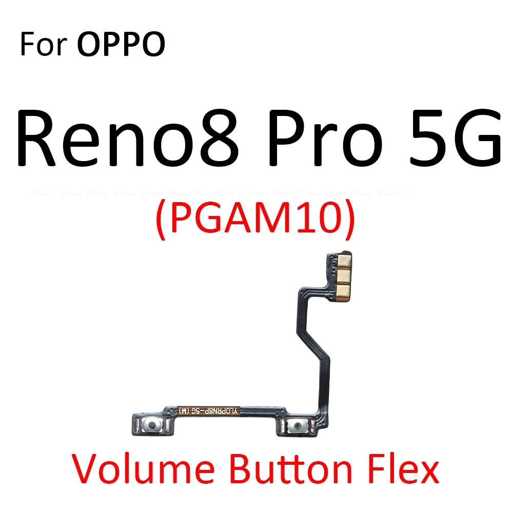 Przycisk Głośności Włącznik Wyłącznik Taśma Flex do OPPO Reno 7 8 Reno7 Reno8 Pro T 5G 4G Części Zamienne