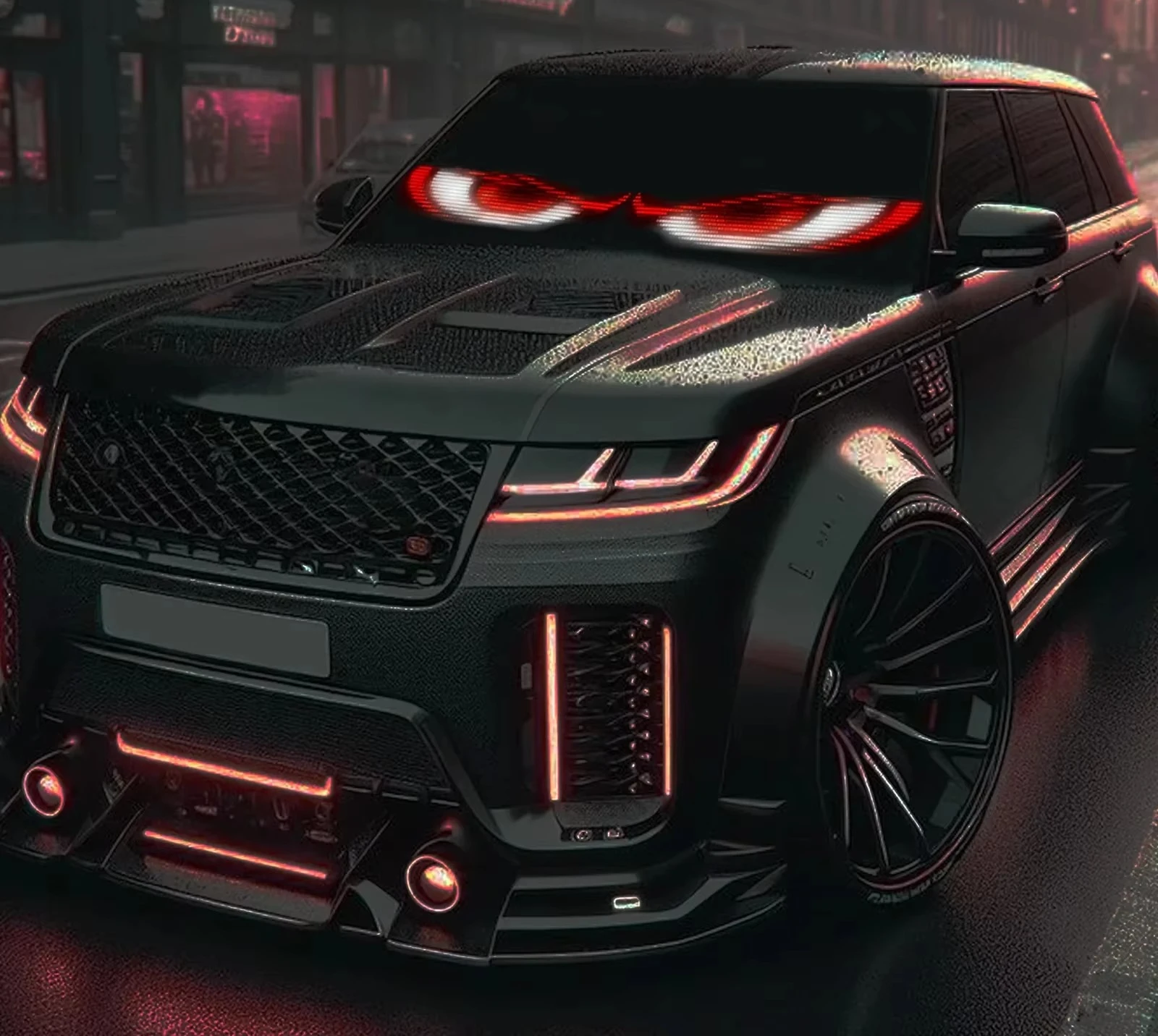 LED Flexible Screen LED Soft Screen USB Car Advertising Screen Full Color Smart Car Sticker