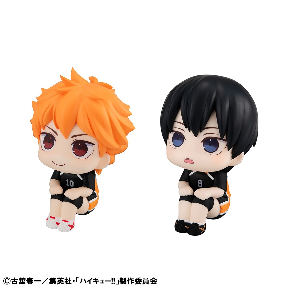 In Stock Original Anime Haikyuu!! Tobio Kageyama Shoyo Hinata Look Up With Gift Action Figure Collector Doll PVC Toys Model