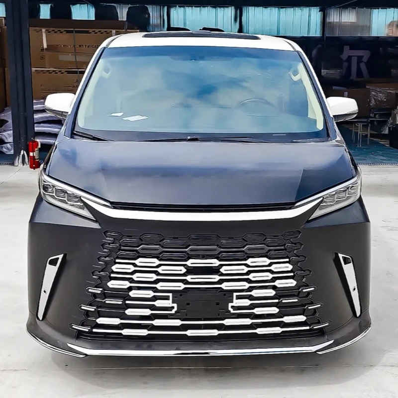 Full Custom Build With An Old-toThis Body Kit Is Suitable For Upgrading The 2015-2023 Alphard To The New LM Style.Extreme Make