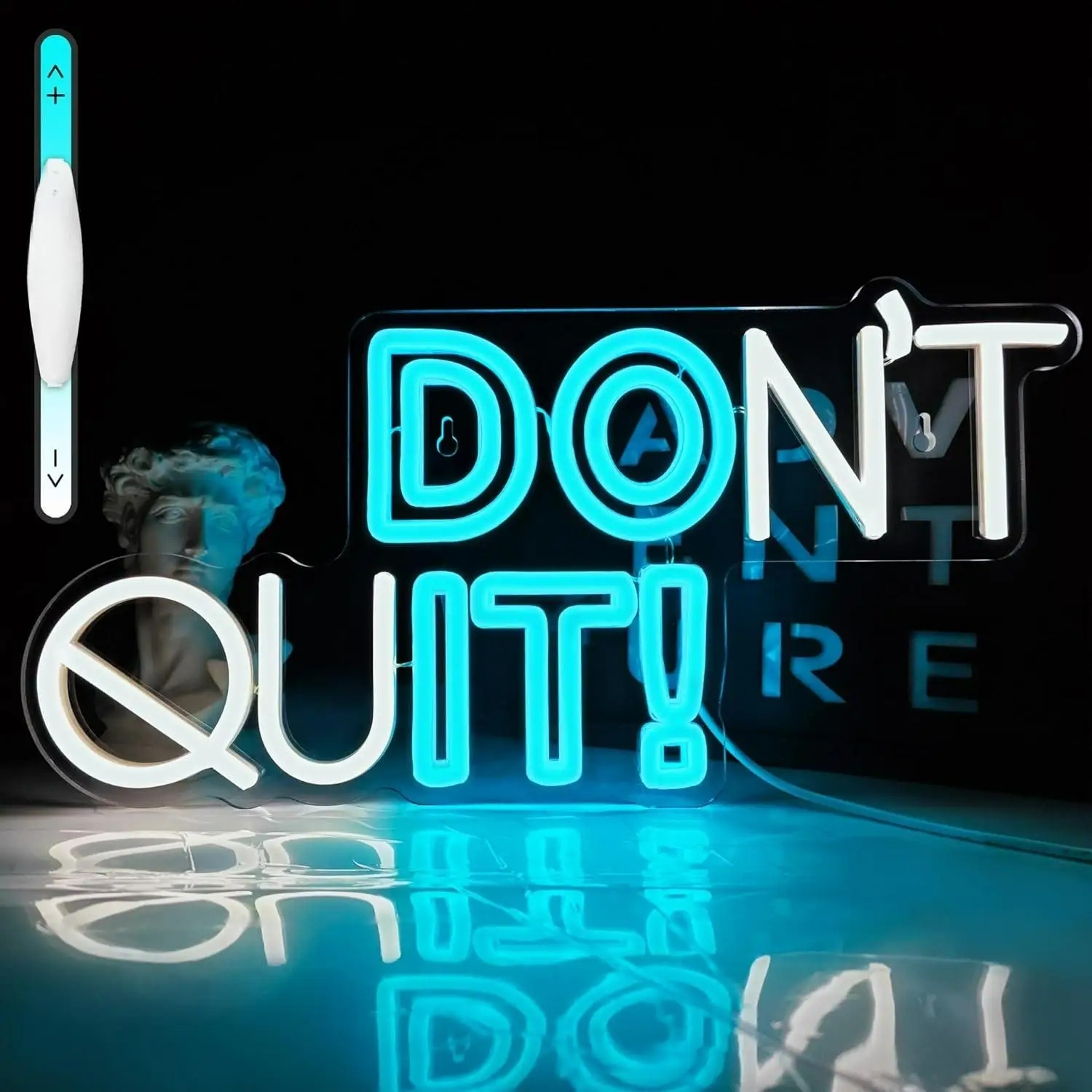

Don't Quit Neon Signs DO IT Neon Lights for Home Gym Decor Dimmable LED Neon Light Sign for Office Gym Man Cave Gamer Room Decor